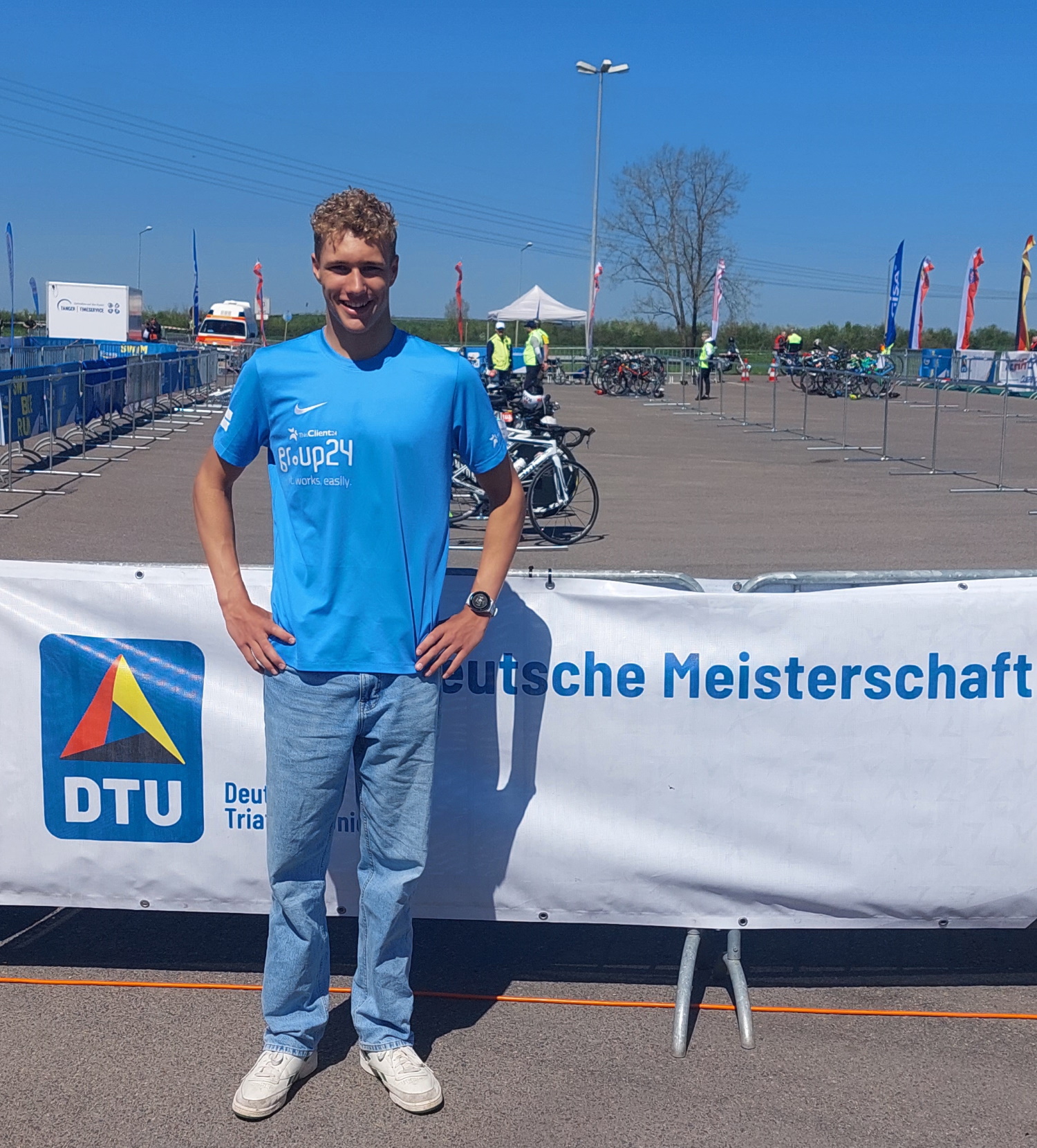 Bruno Krumbeck ist Deutscher VizeMeister im Duathlon SuS Stadtlohn